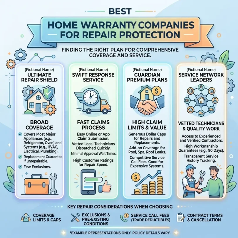 Home Warranty Companies for Repair Protection