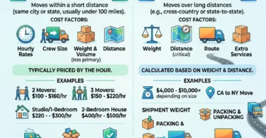 Moving Company Cost Local and Long Distance Guide